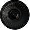 Ekena Millwork Modena Ceiling Medallion (Fits Canopies up to 5 1/4"), Hand-Painted Black Pearl, 23 1/2"OD x 3 1/2"P CM23MOBPS - alternate 1